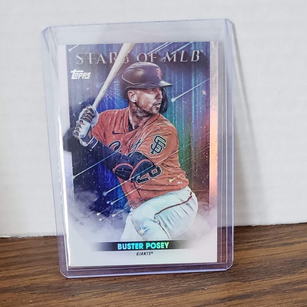 2022 Topps Series 1 Buster Posey Stars of the MLB #SMLB-18 San Francisco Giants